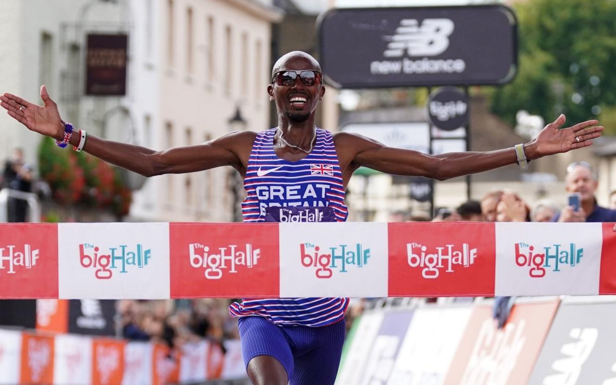 Mo Farah ruled out of London Marathon with injury - PA