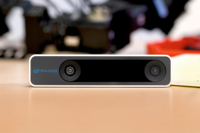 Intel RealSense tracking camera helps robots navigate without GPS