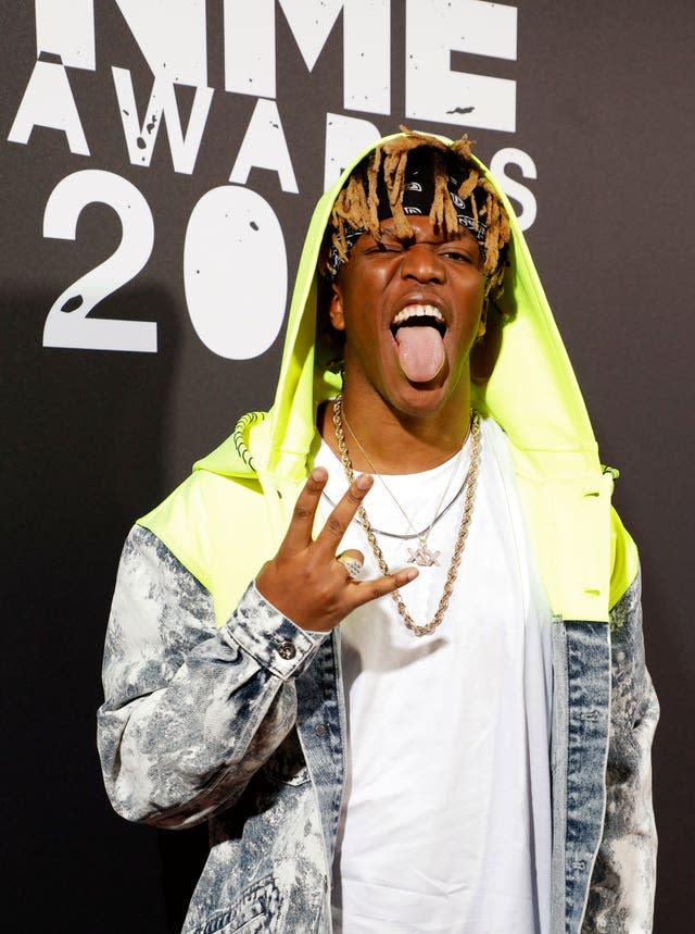 KSI reveals goal he has set himself in music career - Yahoo Sports