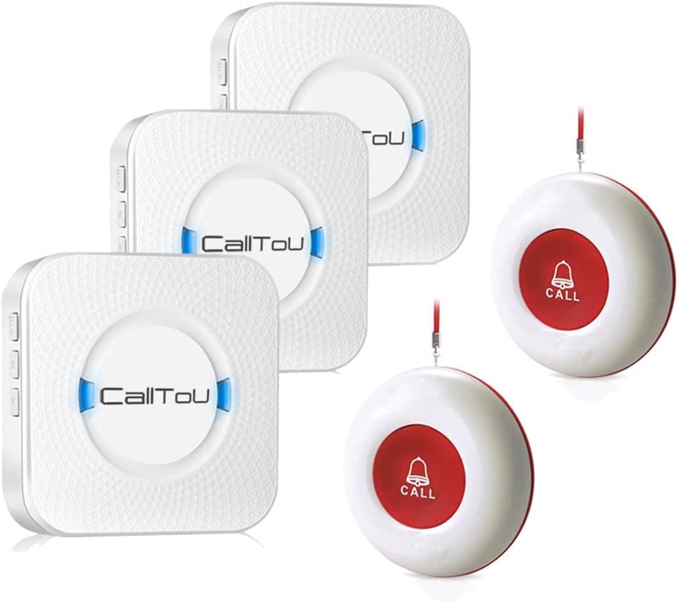 CallToU Wireless Caregiver Pager Call Button Call Bell Medical Alert System