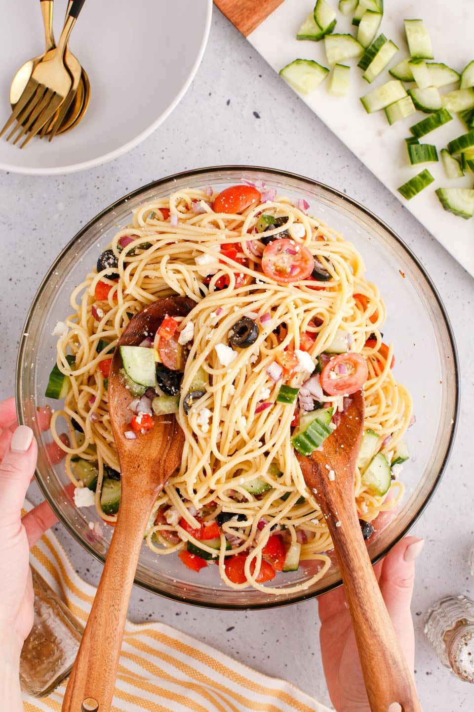 spaghetti salad