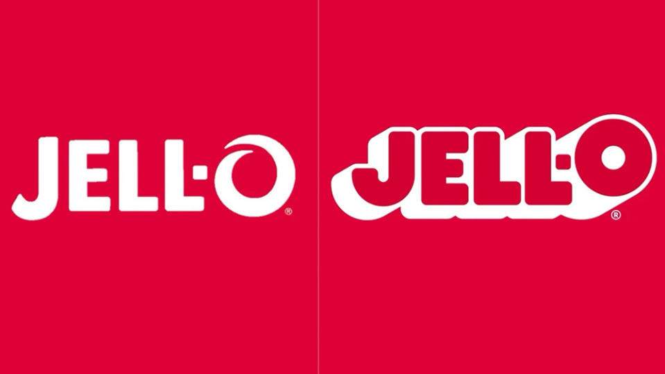 The new Jell-O logo
