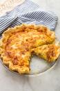 <p>Once you master this classic recipe, there's no quiche you can't make. <a href="https://www.delish.com/cooking/recipe-ideas/a19635987/easy-basic-breakfast-quiche-recipe/" rel="nofollow noopener" target="_blank" data-ylk="slk:Spinach artichoke;elm:context_link;itc:0;sec:content-canvas" class="link ">Spinach artichoke</a>? <a href="https://www.delish.com/cooking/recipe-ideas/a19635987/easy-basic-breakfast-quiche-recipe/" rel="nofollow noopener" target="_blank" data-ylk="slk:Caprese;elm:context_link;itc:0;sec:content-canvas" class="link ">Caprese</a>? BOTH PLEASE! </p><p>Get the <strong><a href="https://www.delish.com/cooking/recipe-ideas/recipes/a58388/easy-quiche-lorraine-recipe/" rel="nofollow noopener" target="_blank" data-ylk="slk:Quiche Lorraine recipe;elm:context_link;itc:0;sec:content-canvas" class="link ">Quiche Lorraine recipe</a>. </strong></p>