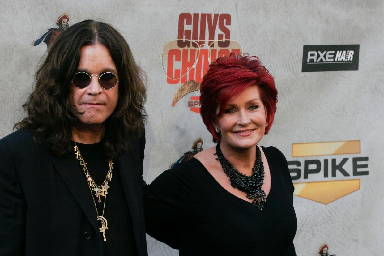 Ozzy Osbourne and Sharon Osbourne at the 4th Annual Spike TV 