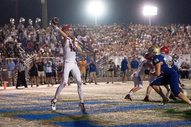 Five-star quarterback George MacIntyre attending Texas vs. Alabama football  game Saturday