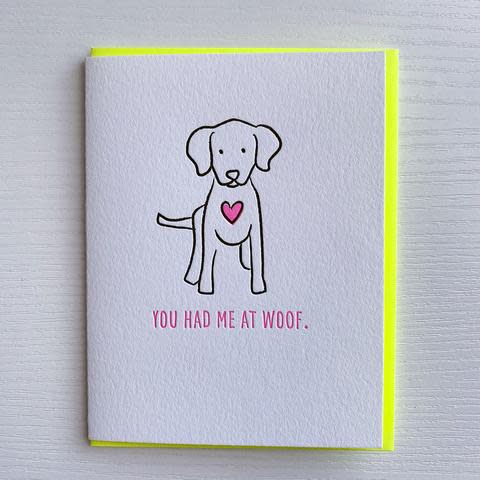 <p><a href="https://delucedesign.com/collections/love-valentine/products/love-card-from-the-dog" rel="nofollow noopener" target="_blank" data-ylk="slk:Shop Now;elm:context_link;itc:0;sec:content-canvas" class="link ">Shop Now</a></p><p>Love Card from the Dog </p><p>delucedesign.com</p><p>$5.99</p><span class="copyright">Deluce Design</span>