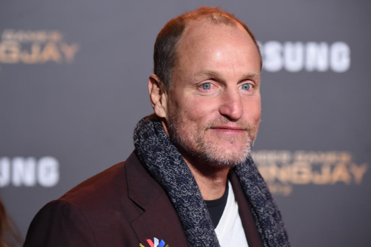 Uncanny: Woody Harrelson's face has been found in a man's stomach: Robyn Beck/AFP/Getty