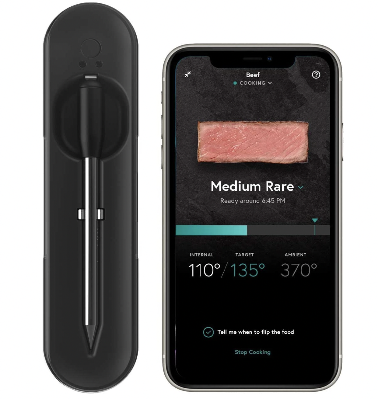 bluetooth meat thermometer, Yummly Smart Meat Bluetooth Thermometer