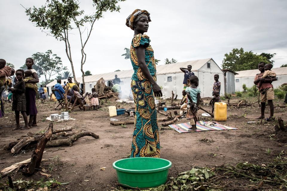 A South Sudanese refugee 