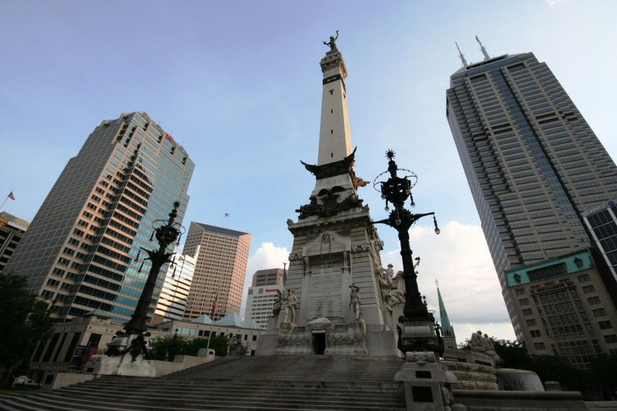 Soldiers & Sailors Monument in Indianapolis