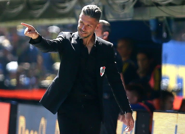 Martín Demichelis, DT de River: con la Copa de la Liga y el Trofeo de Campeones como objetivos, desde la dirigencia y el cuerop técnico trabajan para empezar a definir el futuro