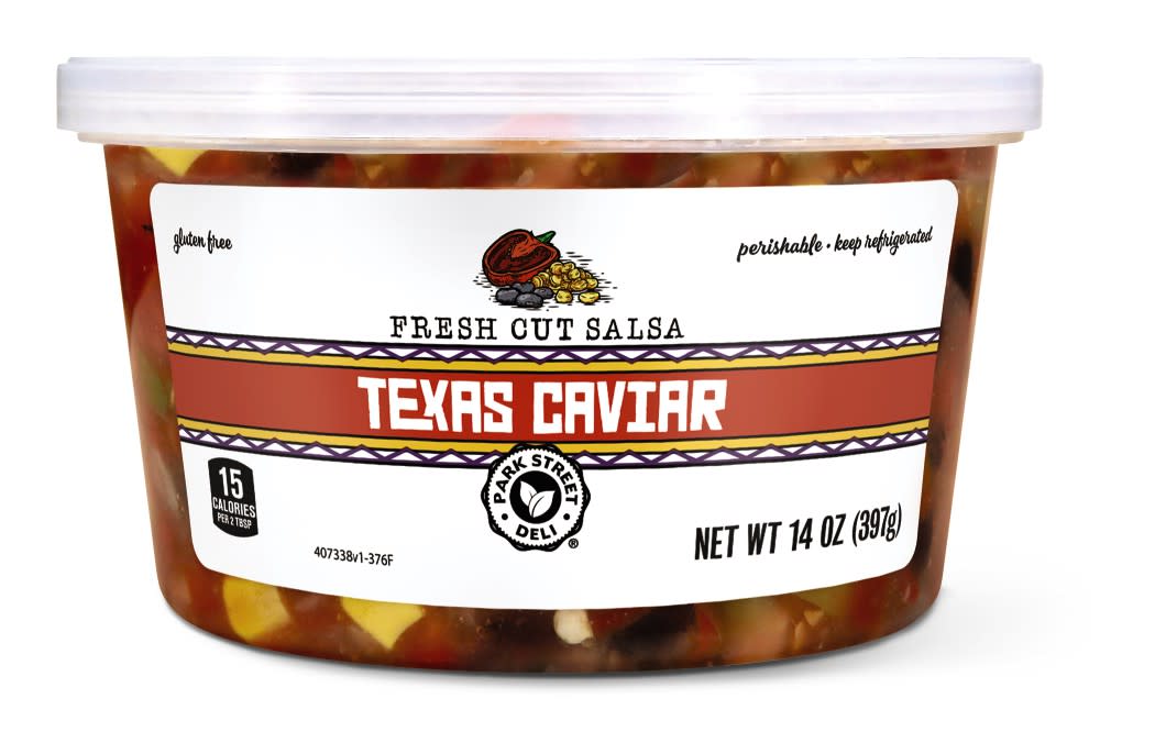 Grocery chain Aldi recently released their own pre-made version of Texas (or cowboy) caviar. (Photo: Aldi)