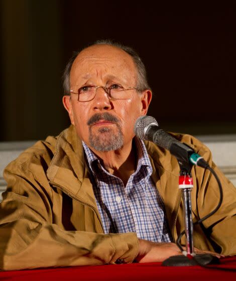 Polo Polo participates of a press conference in Mexico City, Mexico, in 2010.