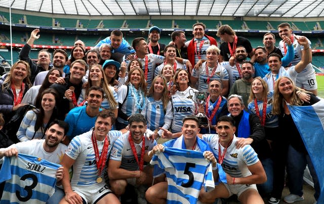 Argentina celebrate