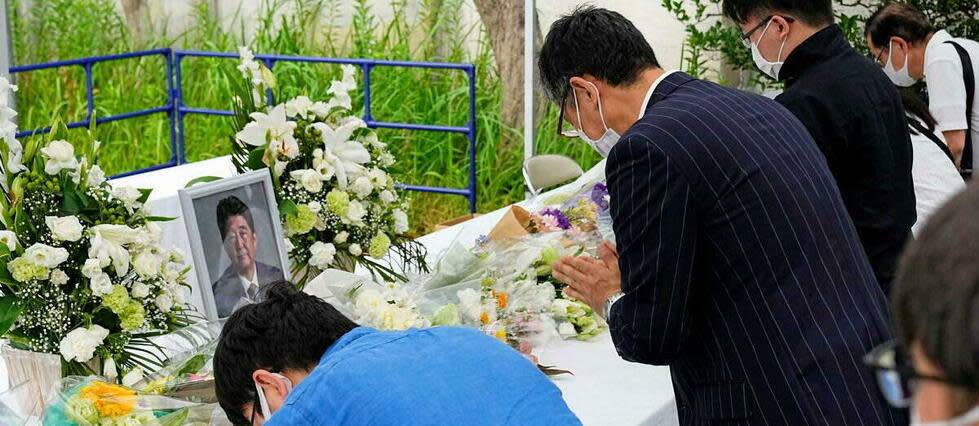 Les funérailles nationales prévues pour l'ex-Premier ministre japonais assassiné le 8 juillet dernier, Shinzo Abe, se dérouleront ce mardi.   - Credit:MAXPPP / Kyodo/MAXPPP