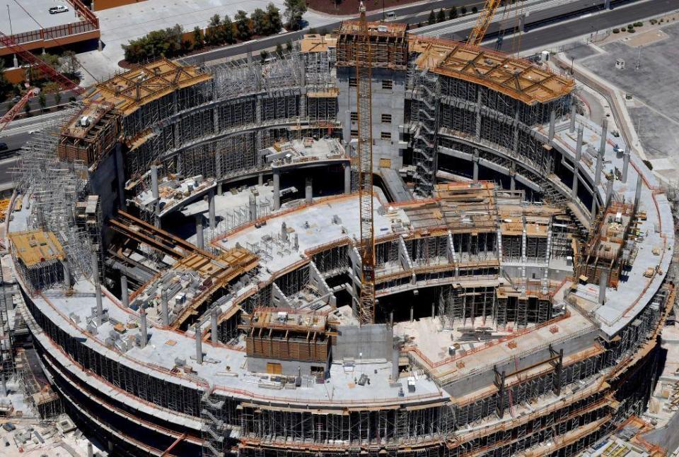 The Las Vegas Domain is under construction