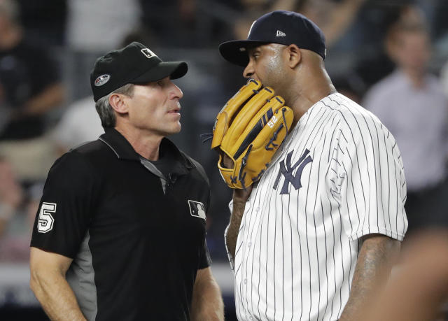 CC Sabathia blasts Angel Hernandez after Yankees' ALDS loss to Red Sox