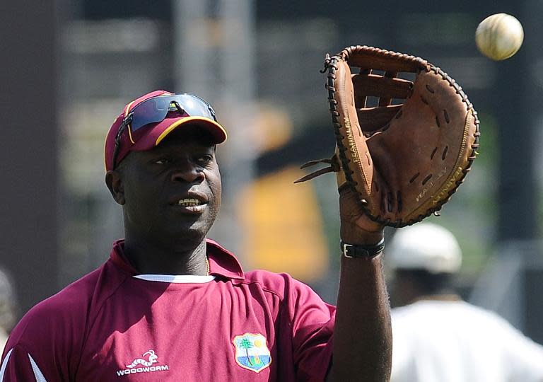 West Indies cricket coach Ottis Gibson, seen during a practice session at The R.Peremadasa Stadium in Colombo, on February 11, 2011