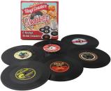 <p>These <span>Retro Vinyl Record Disk Coasters</span> ($5, originally $7) will look cool on any surface, so you'll find yourself displaying them on your dining table, work-from desk, and kitchen counter.</p>