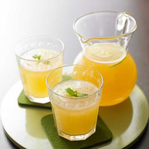 <p>This is an easy cocktail - simply pour all the ingredients into a jug. If you're looking for a wintery twist, it can also be served warm.</p><p><strong>Recipe: <a href="https://www.goodhousekeeping.com/uk/food/recipes/a535820/apple-and-ginger-cocktail/" rel="nofollow noopener" target="_blank" data-ylk="slk:Apple and ginger cocktail;elm:context_link;itc:0;sec:content-canvas" class="link ">Apple and ginger cocktail</a></strong></p>