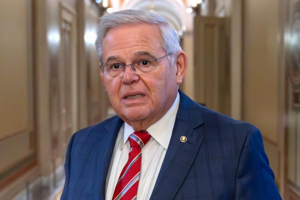 Senator Bob Menendez has accused the federal government of a smear campaign to persecute him (AP)