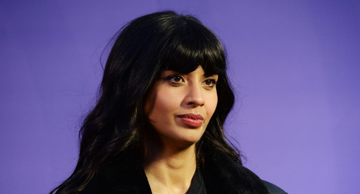 Jameela Jamil has said she was weighed at school by her teacher. (Getty images)