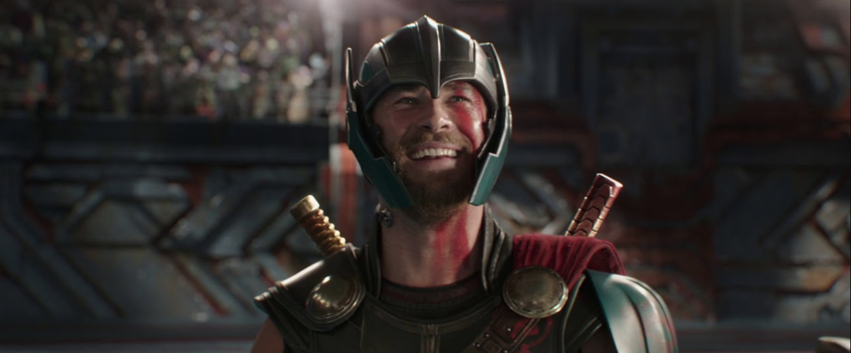 Chris Hemsworth in Thor: Ragnarok (credit: Disney)