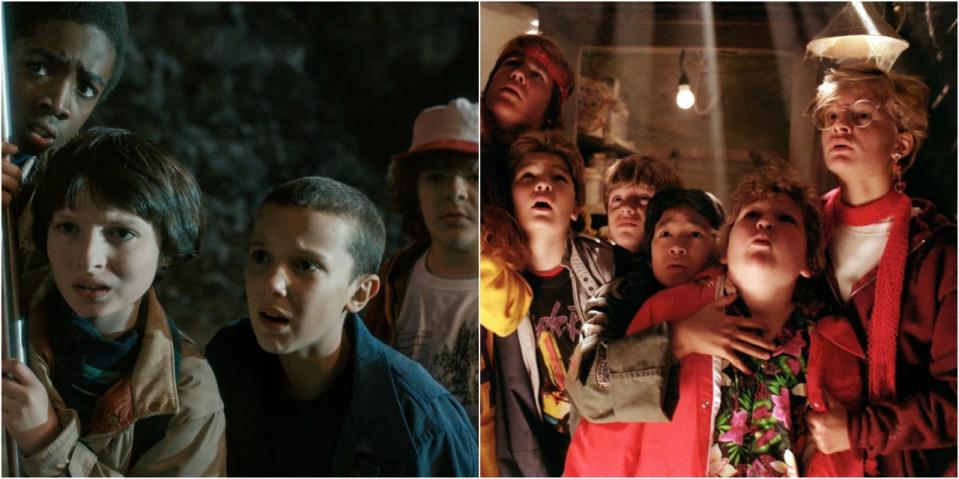 Aliás, um grupo de crianças numa aventura maior que eles te lembra algum outro filme? Estamos falando de 'Os Goonies’, lógico.