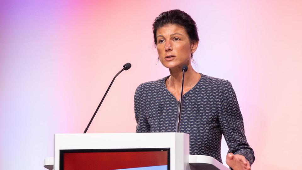 Sahra Wagenknecht steht wohl erneut an der Spitze der NRW-Landesliste der Linkspartei zur Bundestagswahl.