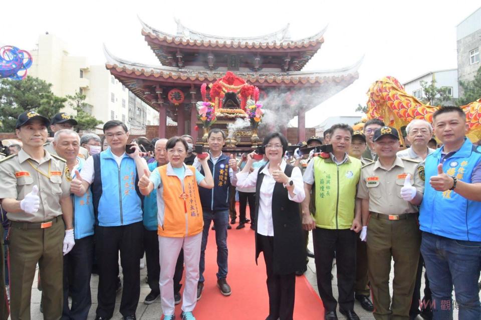 ▲2023鹿港慶端陽系列活動-龍王祭熱鬧登場，龍王尊神和各藝陣沿著鹿港中山路進行祈福賜福繞境。（圖／記者陳雅芳攝，2023.06.03）