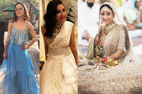 Amrita Puri Walking Under The Canopy Of Flowers Is Nothing Short Of A  Dream! | Indian wedding outfits, Indian bridal outfits, Indian bridal  fashion