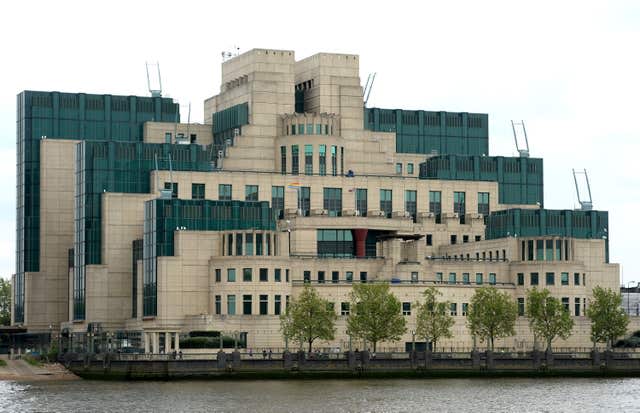 The headquarters of MI6 in London 