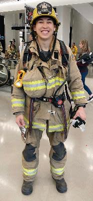 San Bernardino County Fire paramedic/firefighter Colby Jackson will join fellow firefighters as they ascend nearly 70 floors of the Columbia Center skyscraper in Seattle during the 32nd annual Leukemia & Lymphoma Society Firefighter Stairclimb fundraiser in March.