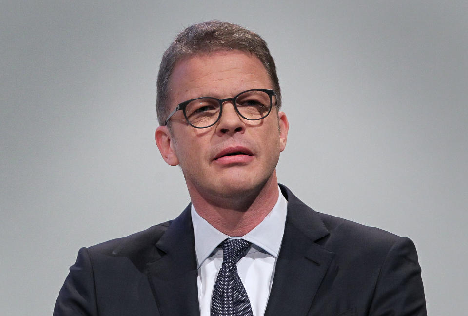 Christian Sewing, CEO of German bank Deutsche Bank. Photo: Daniel Roland/AFP/Getty Images