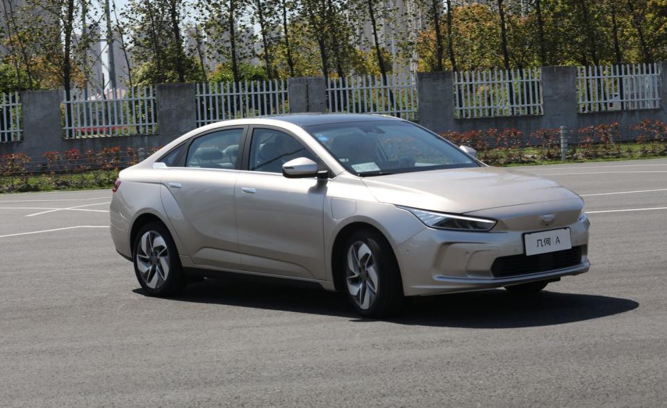 <p>While the 161-hp Geometry A's performance can't get close to the straight-line shock and awe of even the least powerful Model 3, the idea is to offer Chinese buyers a similar upmarket feel and an equally connected driving experience. A total of 10 Geometry models will be launched by 2025, with all being electric, and Geely auto CEO An Conghui told journalists at the show that the A has been benchmarked against the Model 3.</p>