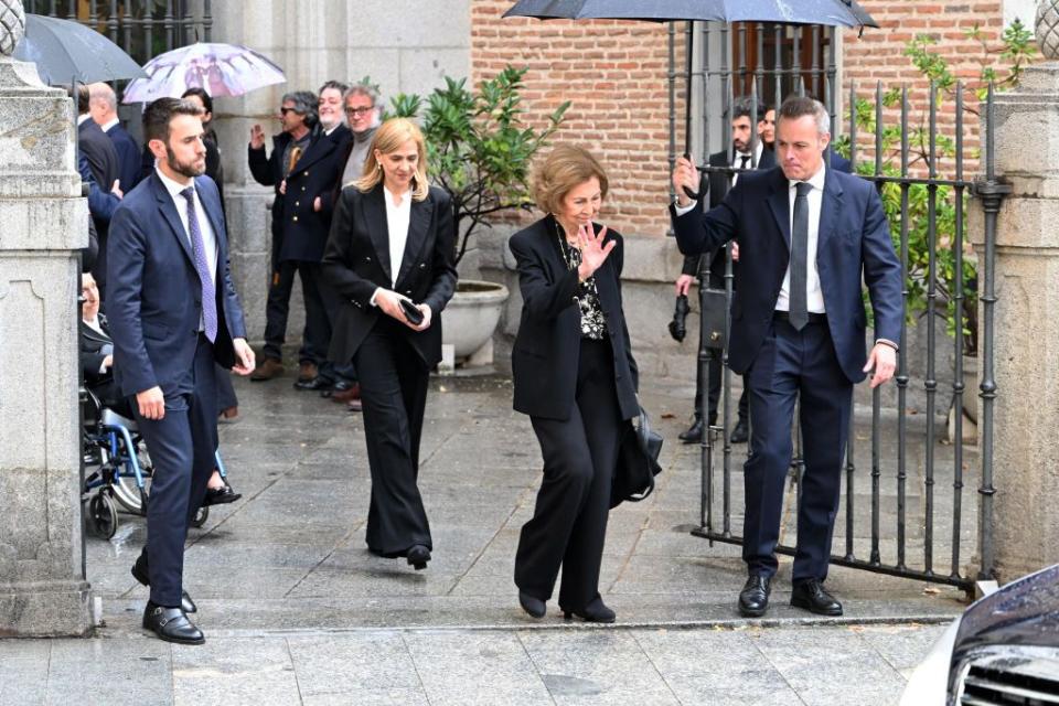 funeral mass of fernando gomez acebo y de borbon