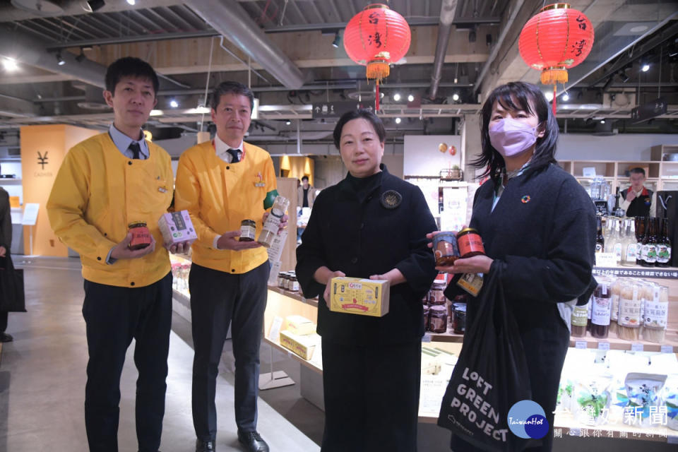 徐榛蔚領軍前進東京食品展　打響花蓮品牌