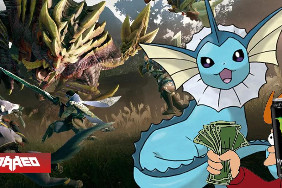 La marca Monster Energy ha presentado demandas contra Pokémon o Monster Hunter por usar la palabra “Monster"