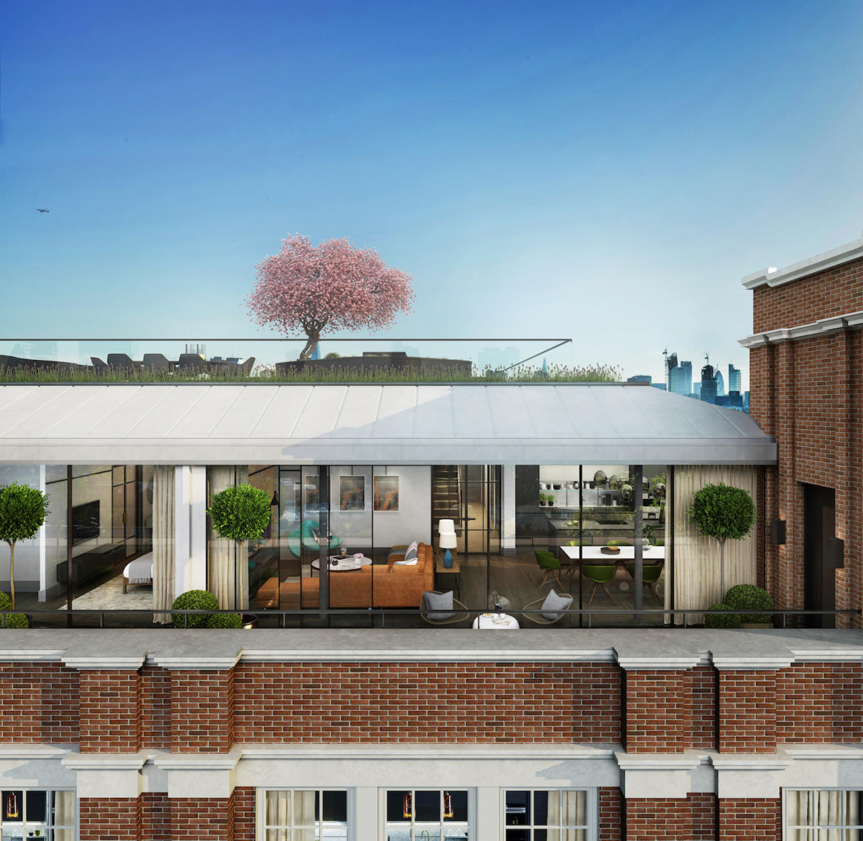 How the penthouse at Islington Square development in London will look. Photo courtesy of Galliard Homes/Lawrie Cornish