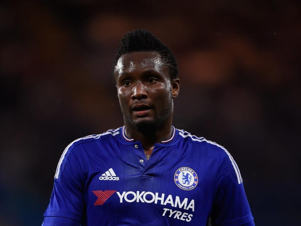 John Obi Mikel in action for Chelsea in 2015 (Getty Images)