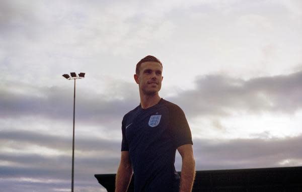 El nuevo kit de la selección inglesa / Cortesía Nike
