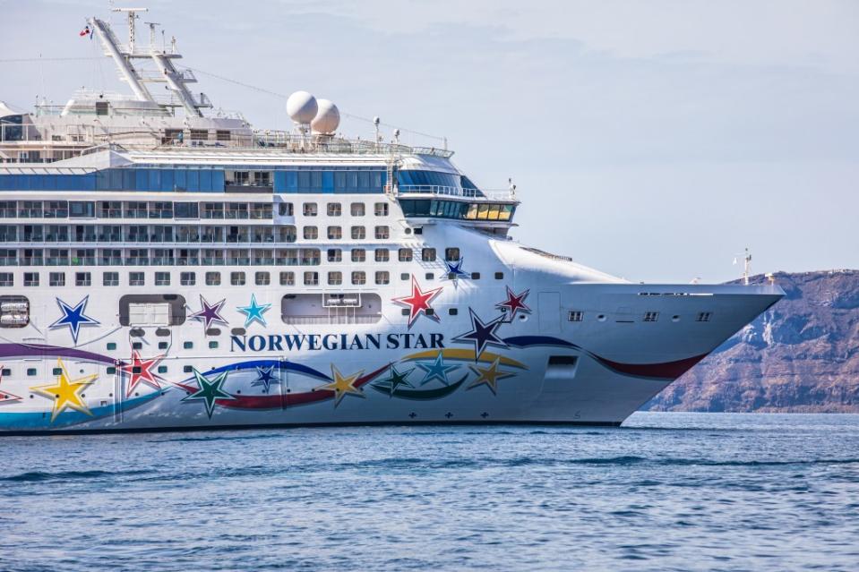 She and others are onboard The Norwegian Star. icemanphotos – stock.adobe.com