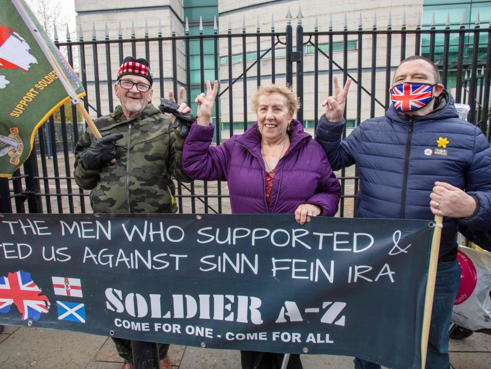 The government is reportedly finalising plans to block the prosecution of British soldiers over actions taken during the Troubles in Northern Ireland. (Paul Faith/AFP via Getty Images)