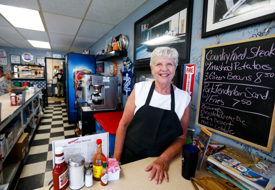 Marylou Meierotto has owned the College Street Cafe since 2016.