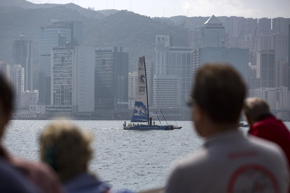 每屆的帆船盛事，都吸引大批市民在維港兩岸觀賽。 (VIVEK PRAKASH/AFP via Getty Images)