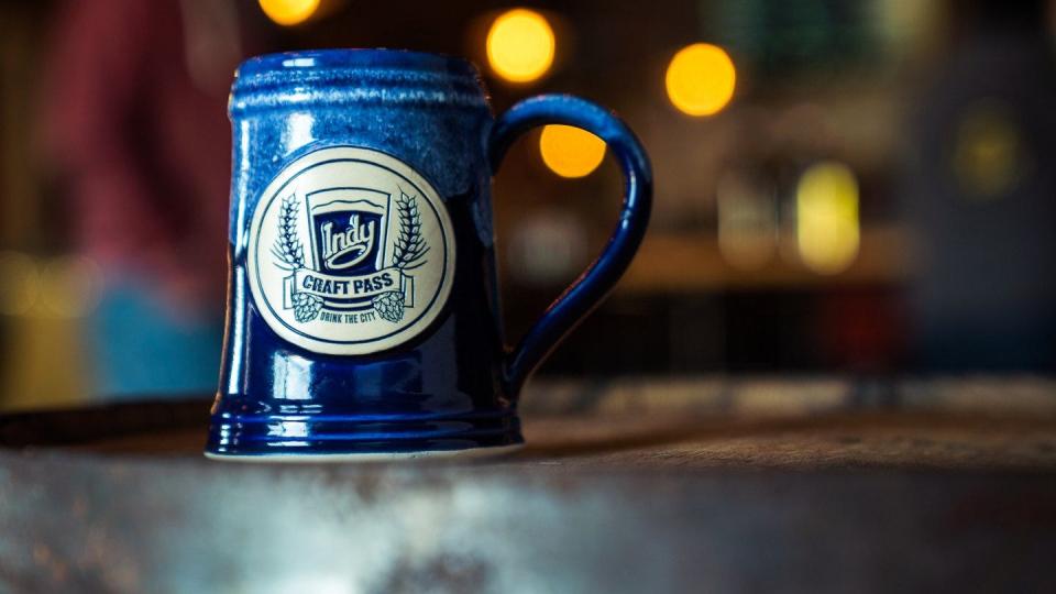 Visit Indy launces a revamped Craft Pass promotion on March 9, 2023. A stein is one of the prizes.
