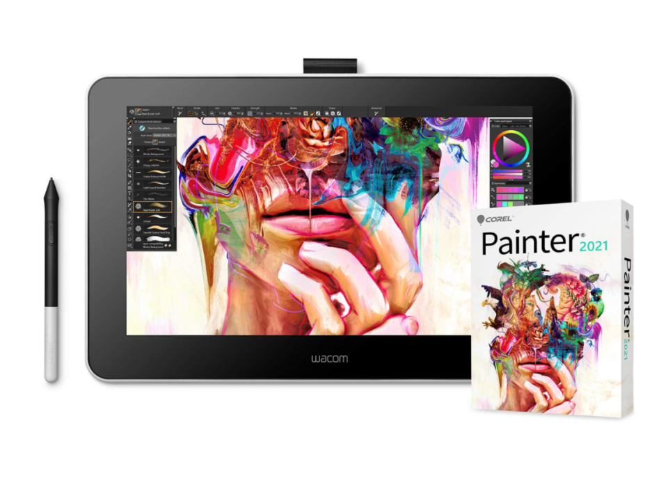 Wacom One Creative Pen Display and Corel Painter (Photo via Best Buy Canada)