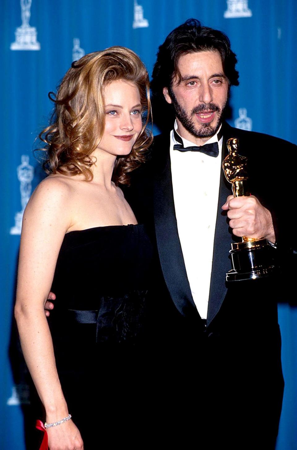 Al Pacino & Jodie Foster (Photo by KMazur/WireImage)