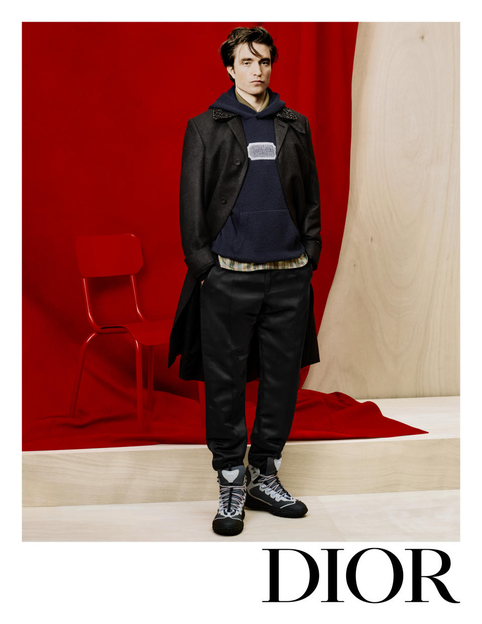 Robert Pattinson in the Dior spring 2023 menswear campaign