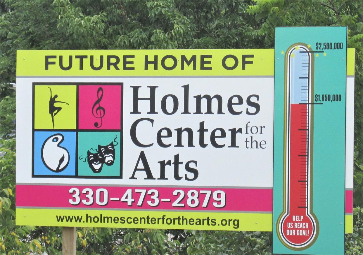 The Holmes Center for the Arts has received a $10,000 grant that will support "Art Under the Stars" this summer. Two productions are planned. One in June and another in July.